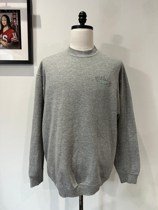 (Mens 2X) 90s Wilson Gray Sweater