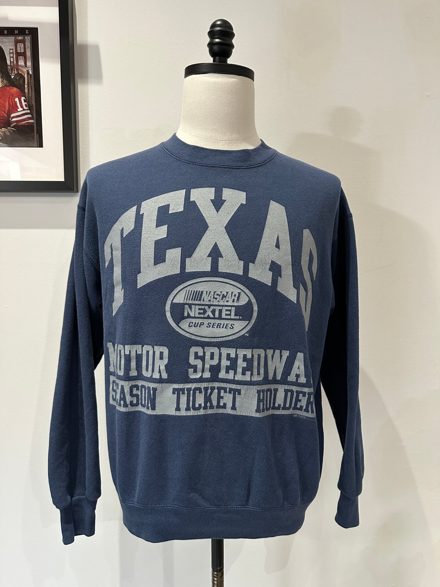 (Mens Medium) 90s Nascar 'Texas Speedway' Sweater