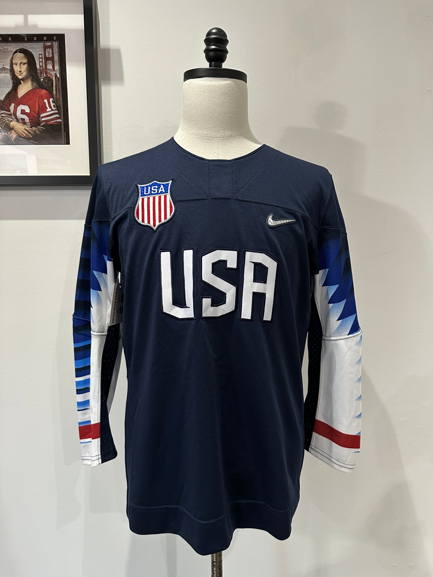 (Mens Large) Nike Team USA Goalie Soccer Jersey
