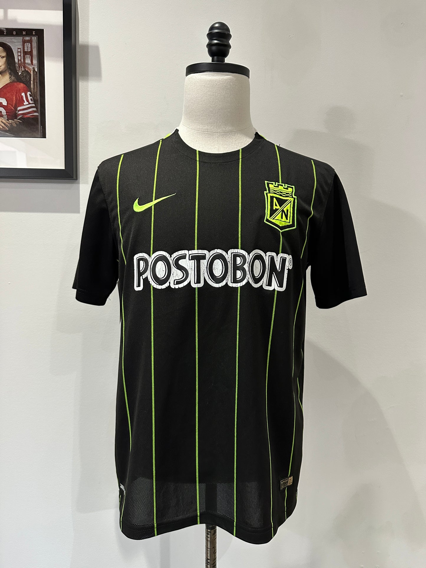 (Mens Large) Nike Atletico Naccional Soccer Jersey