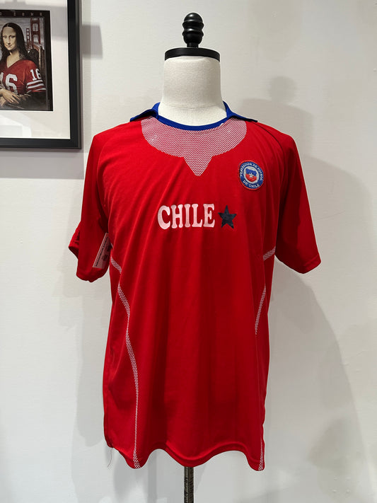 (Mens Large) Chile National Soccer Jersey