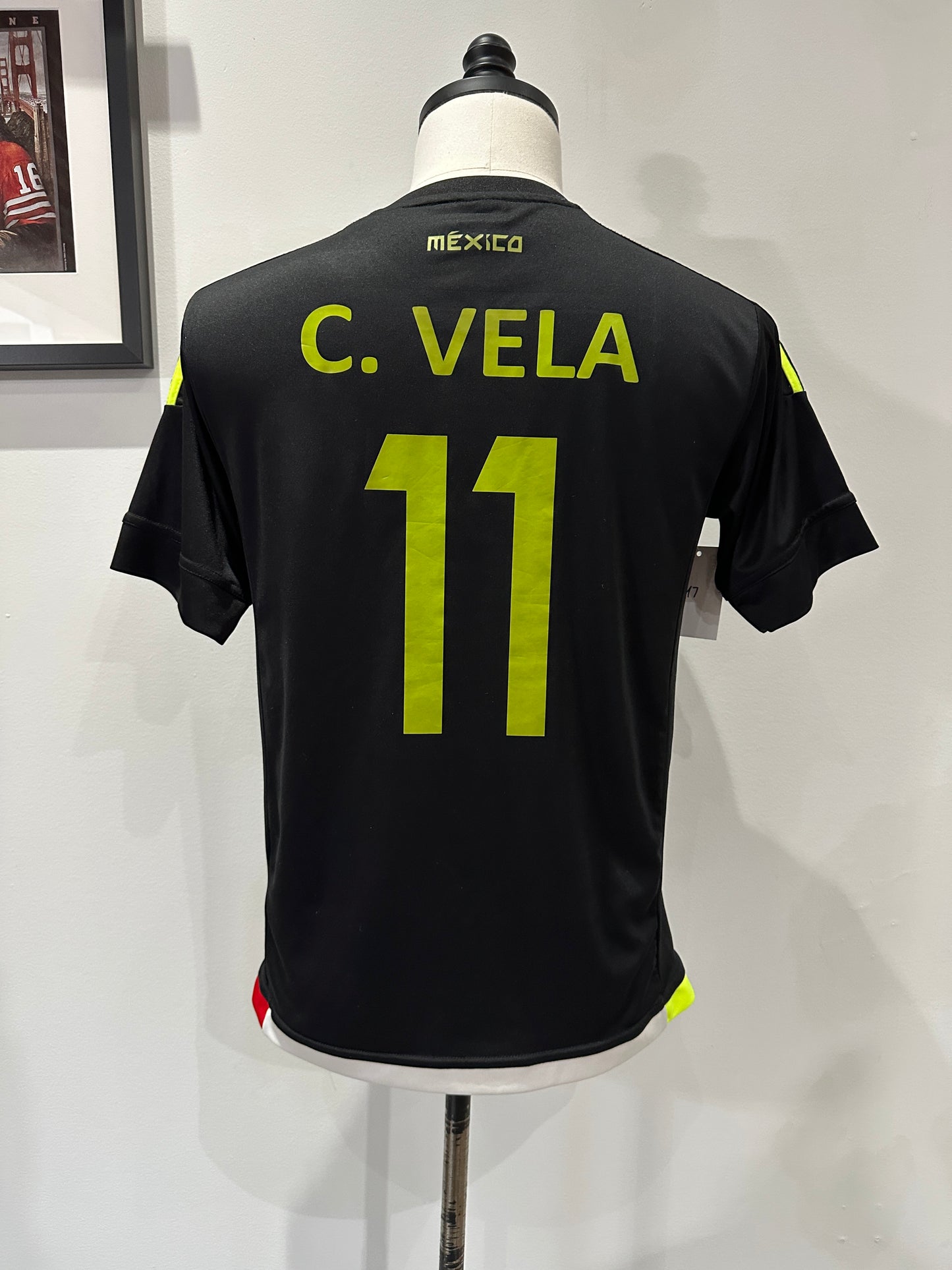 (Mens Medium) Mexico 'Carlos Vela' Soccer Jersey