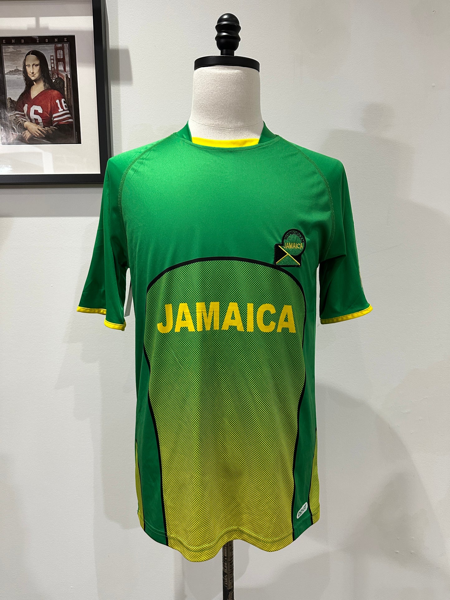 (Mens Medium) Jamaica National Soccer Jersey