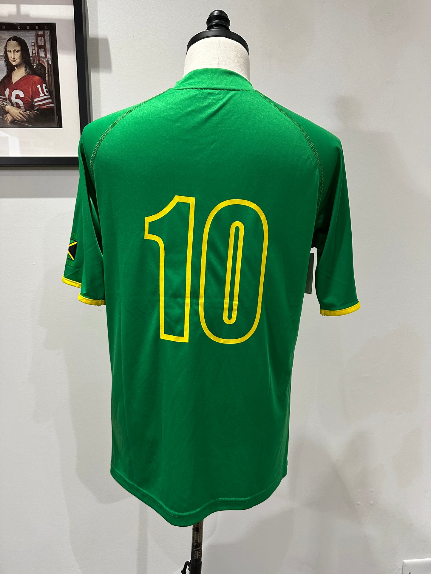 (Mens Medium) Jamaica National Soccer Jersey