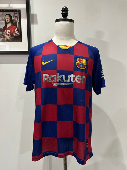 (Mens Large) Nike F.C Barcelona Soccer Jersey