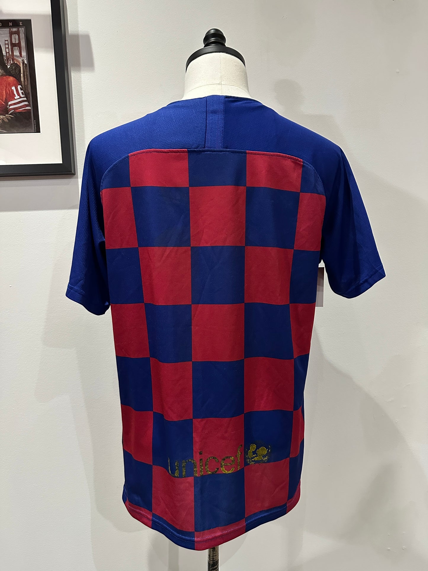 (Mens Large) Nike F.C Barcelona Soccer Jersey