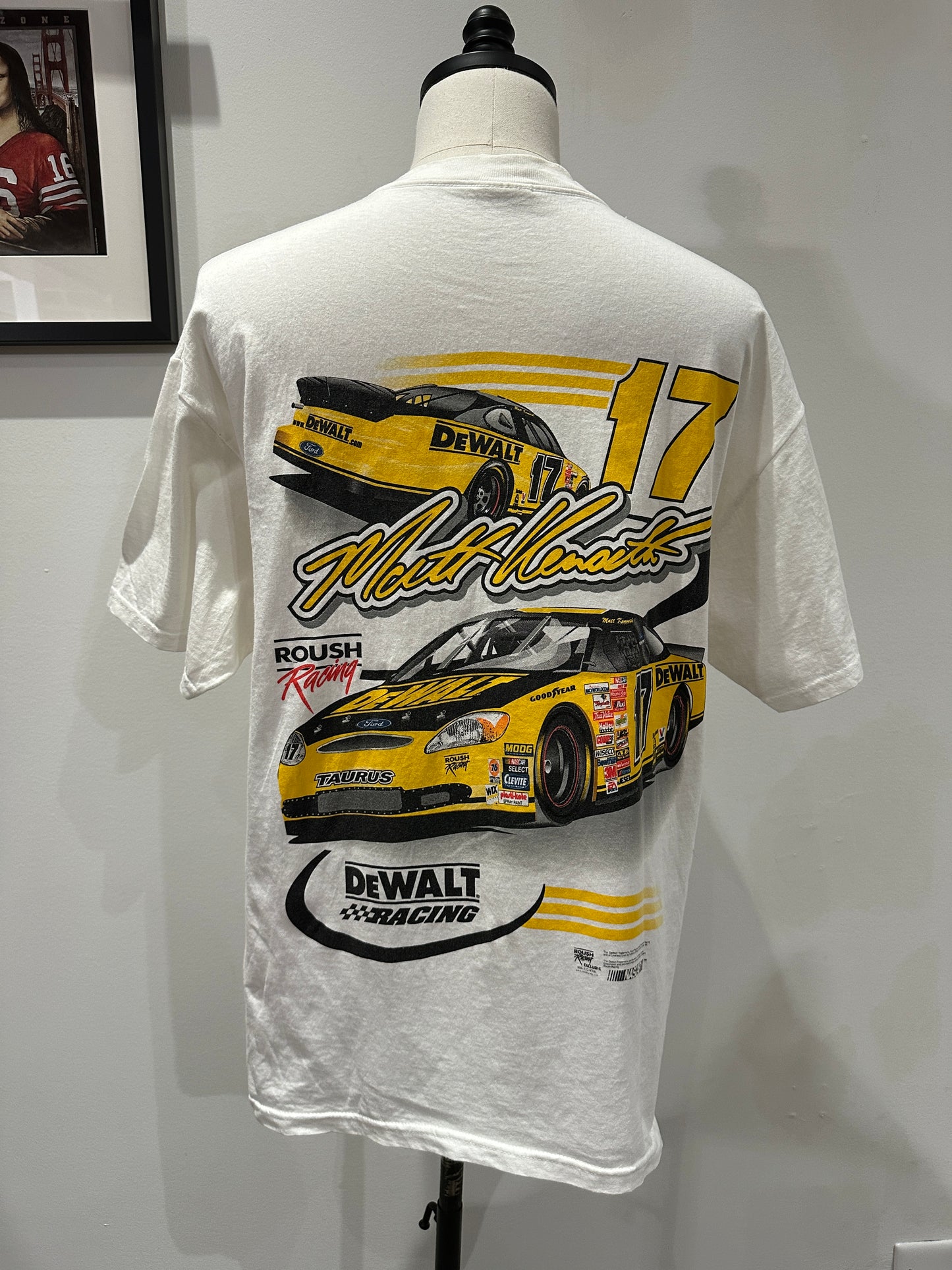 (Mens Large) 90s Matt Kenseth Nascar Shirt