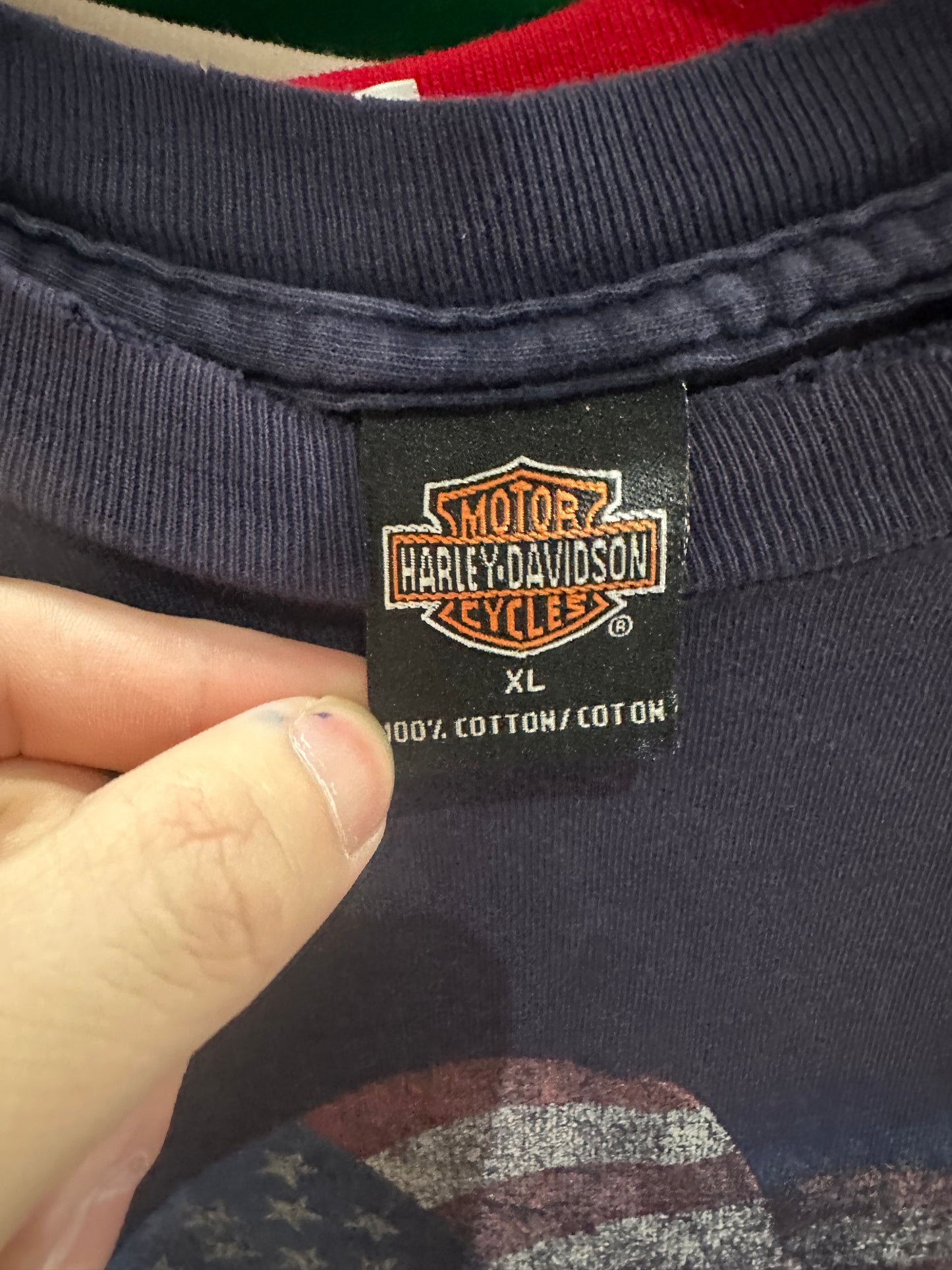 (Mens XL) Harley Davidson 'Riding Free' Shirt