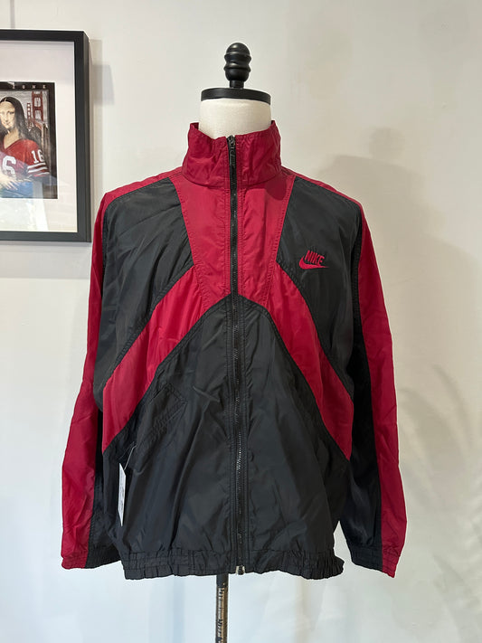 (Mens Large) Nike Red & Black Windbreaker