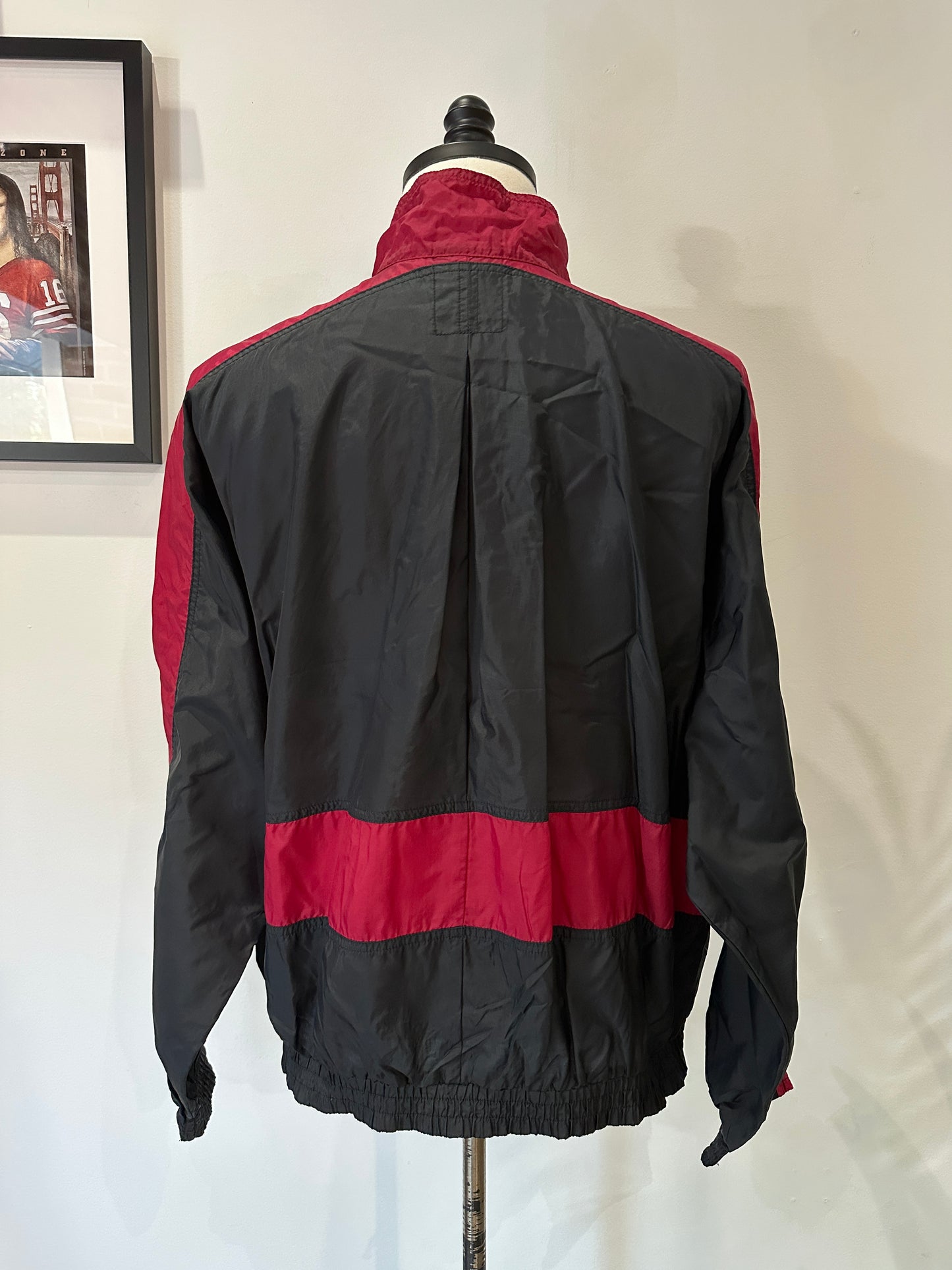 (Mens Large) Nike Red & Black Windbreaker