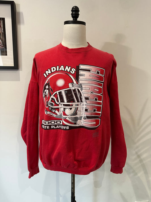 (Mens XL) 90s Fairfield Indians Sweater