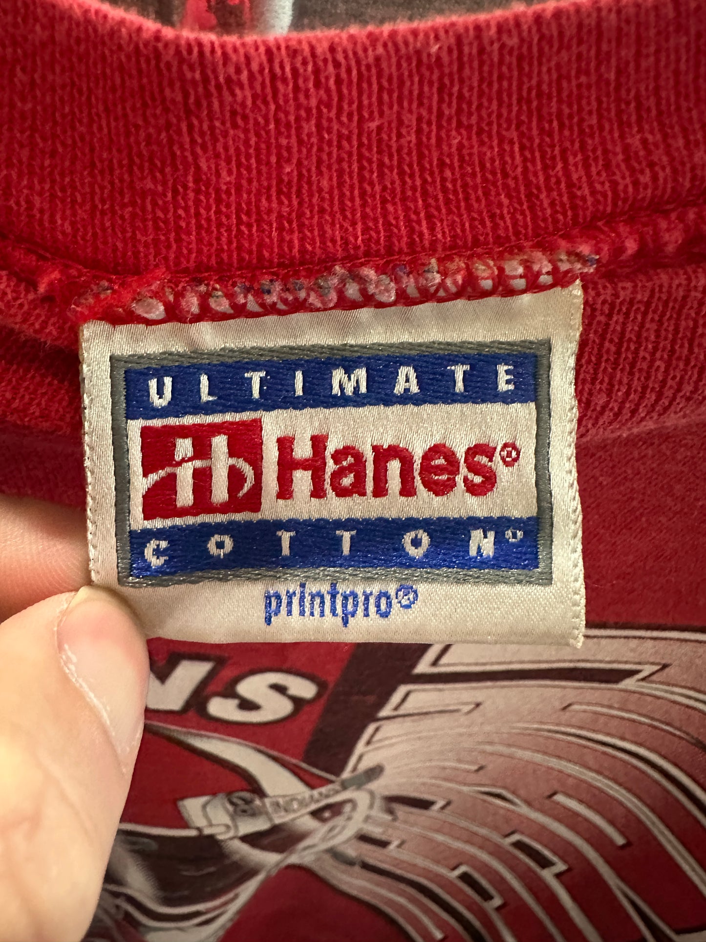 (Mens XL) 90s Fairfield Indians Sweater