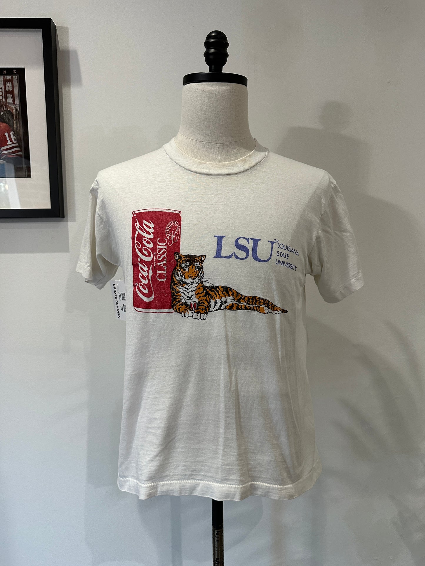 (Mens Medium) 80s Louisiana State University Shirt