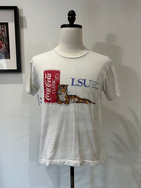(Mens Medium) 80s Louisiana State University Shirt