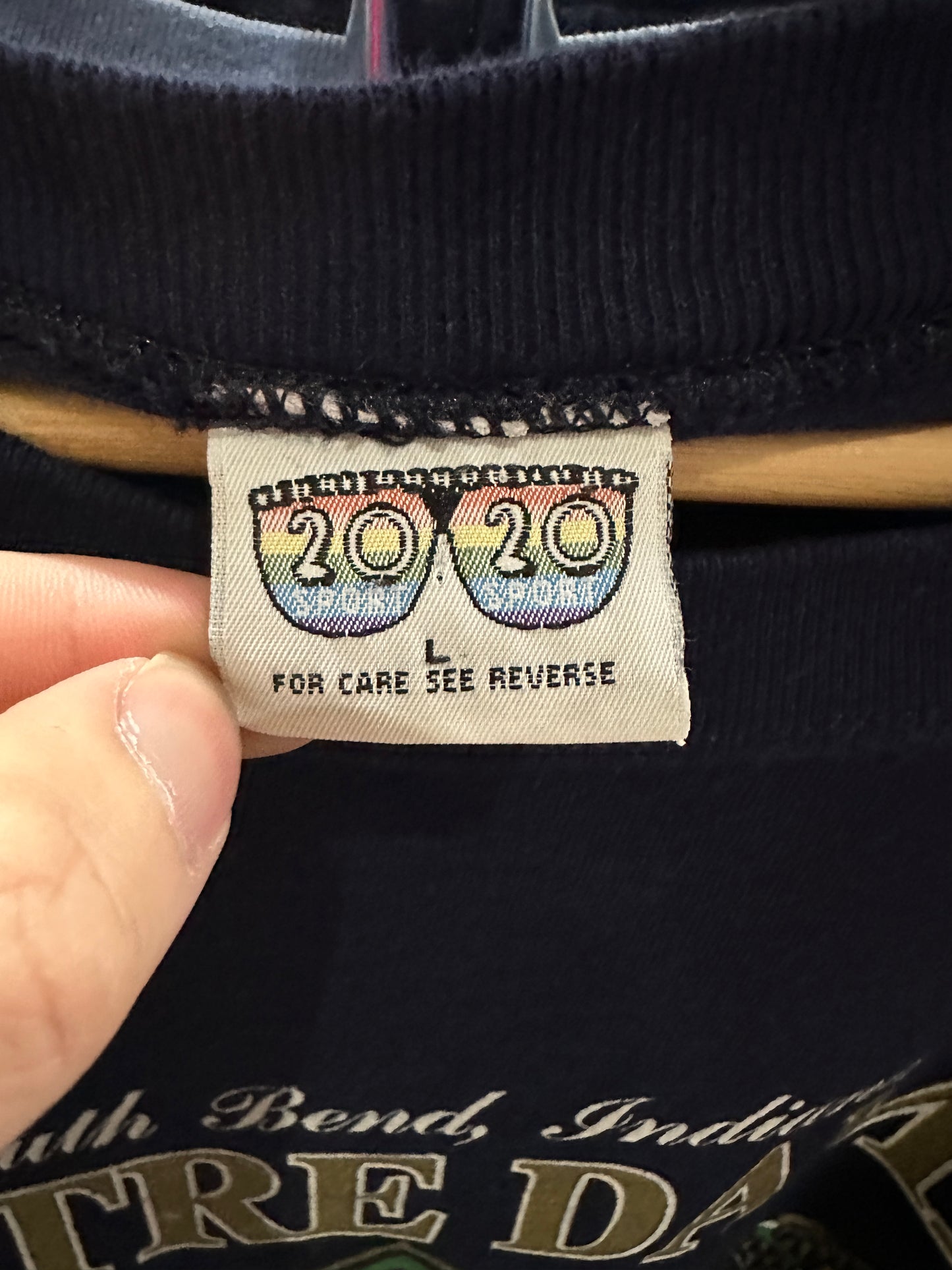 (Mens Large) 90s Notre Dame University Shirt