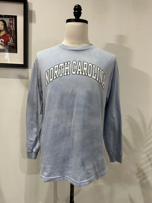 (Mens Large) 90s North Carolina University Spell-Out Shirt