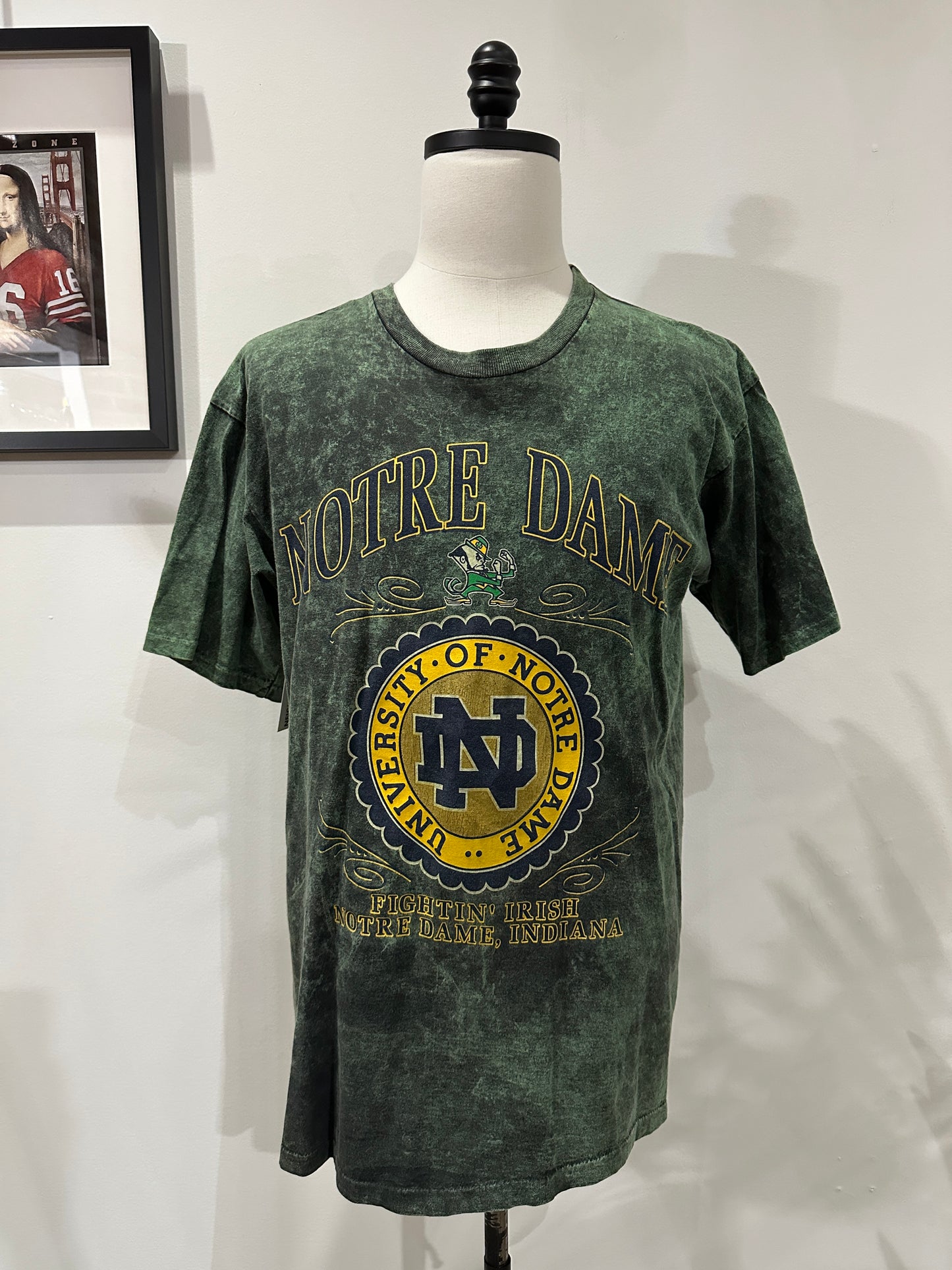 (Mens Large) 90s Notre Dame University Shirt