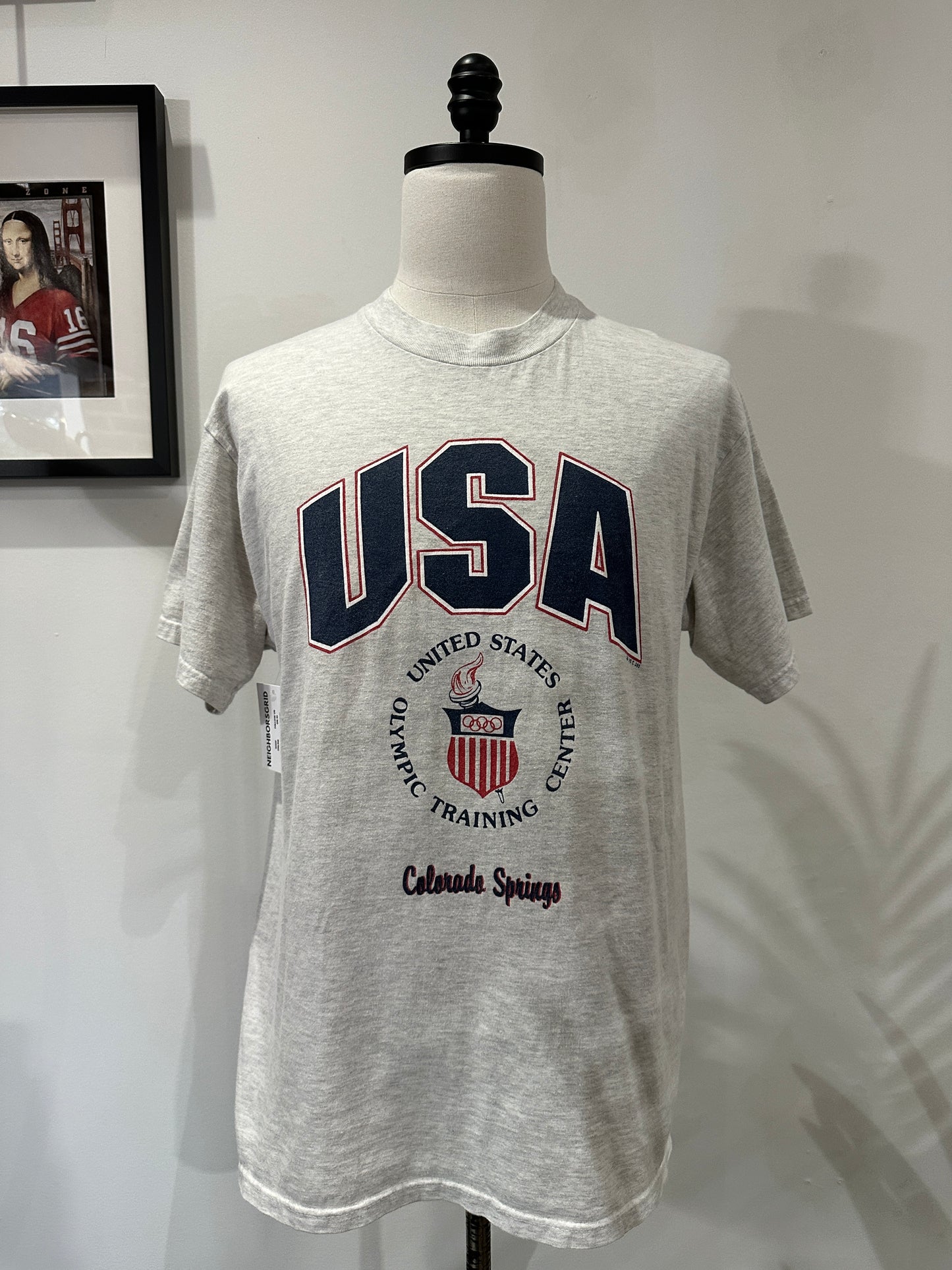 (Mens Large) 90s USA Olympics Training Center Shirt