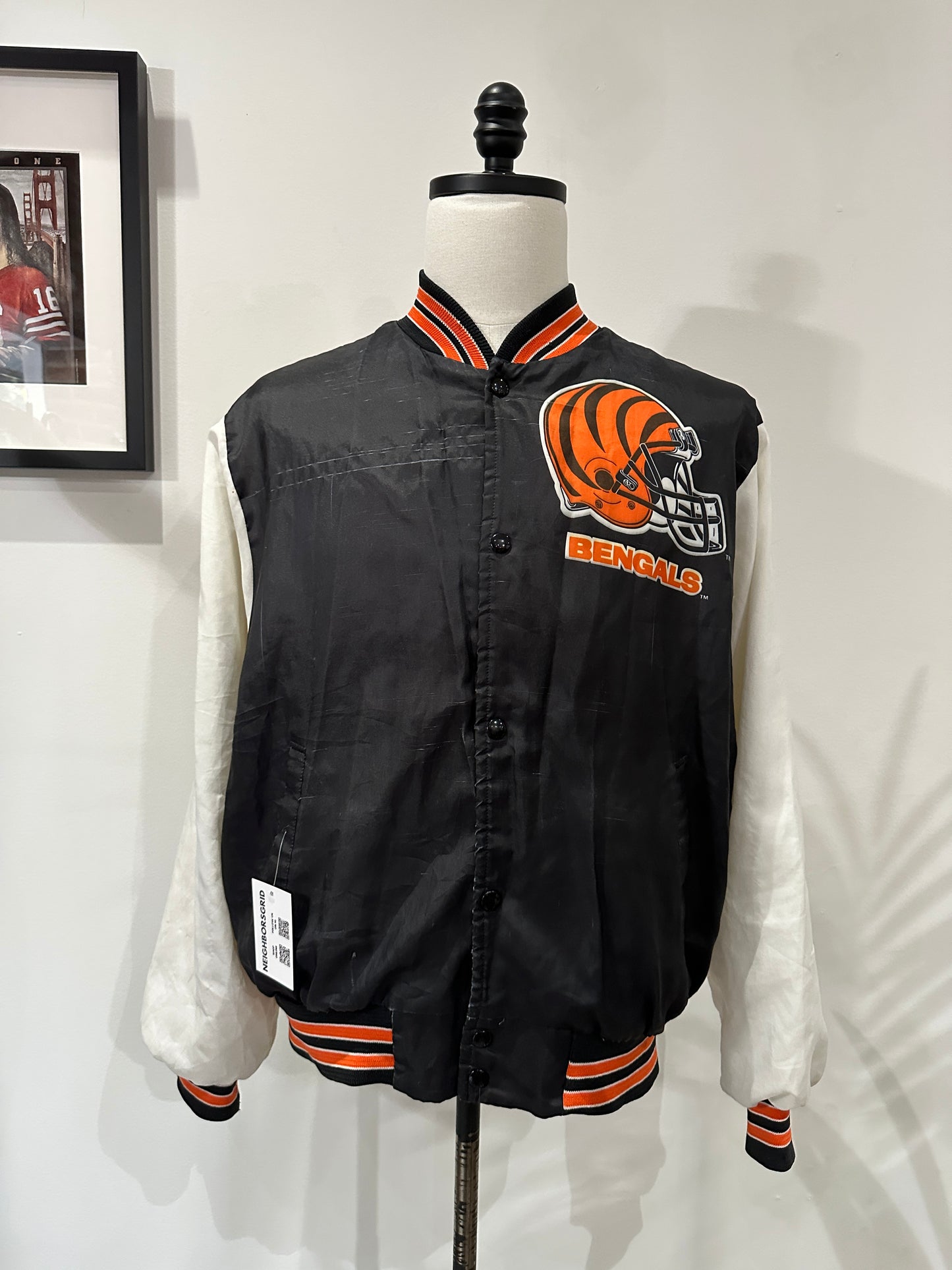 (Mens Large) 90s Cincinnati Bengals Jacket