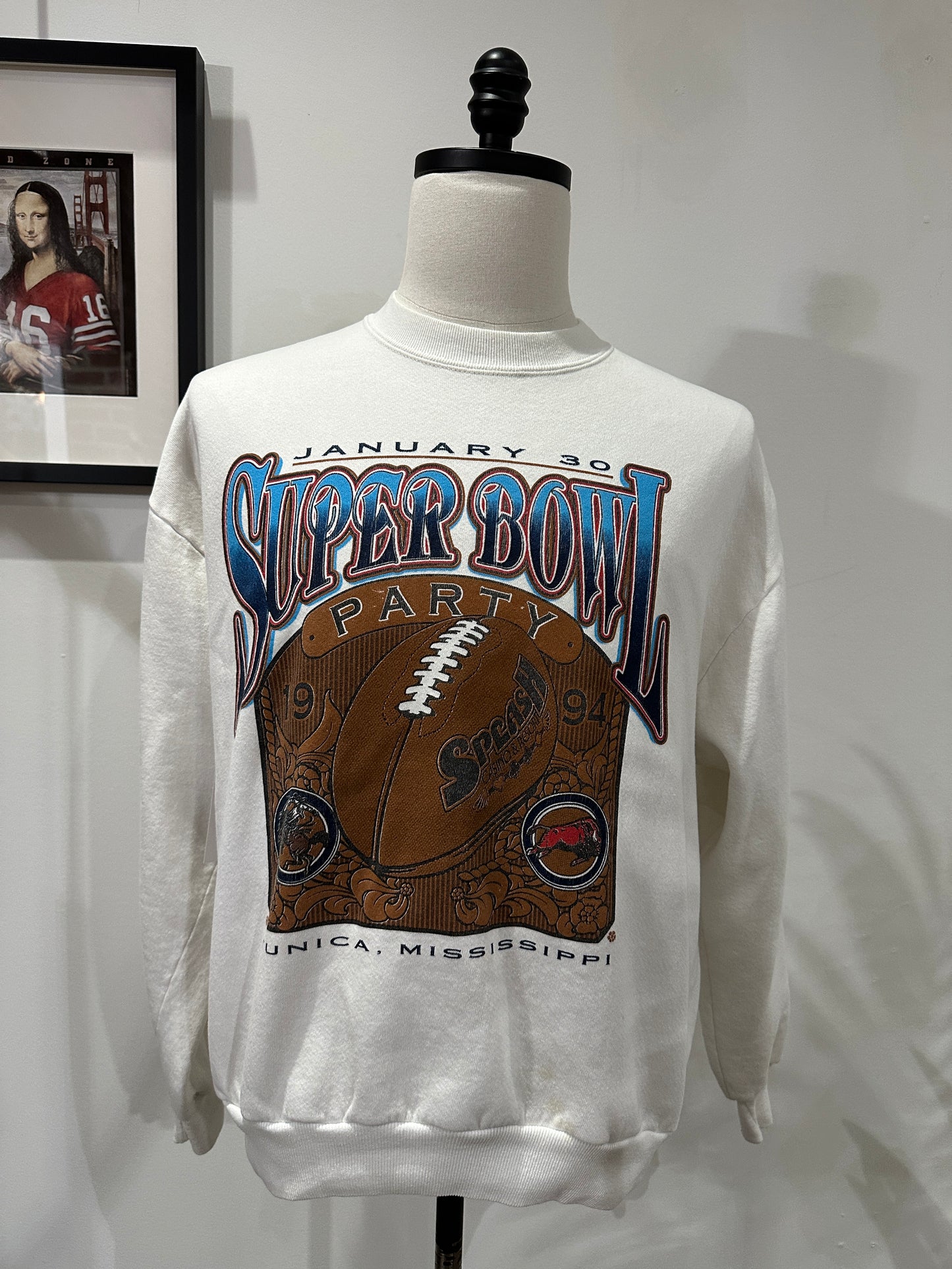(Mens Large) 1994 NFL Superbowl Sweater