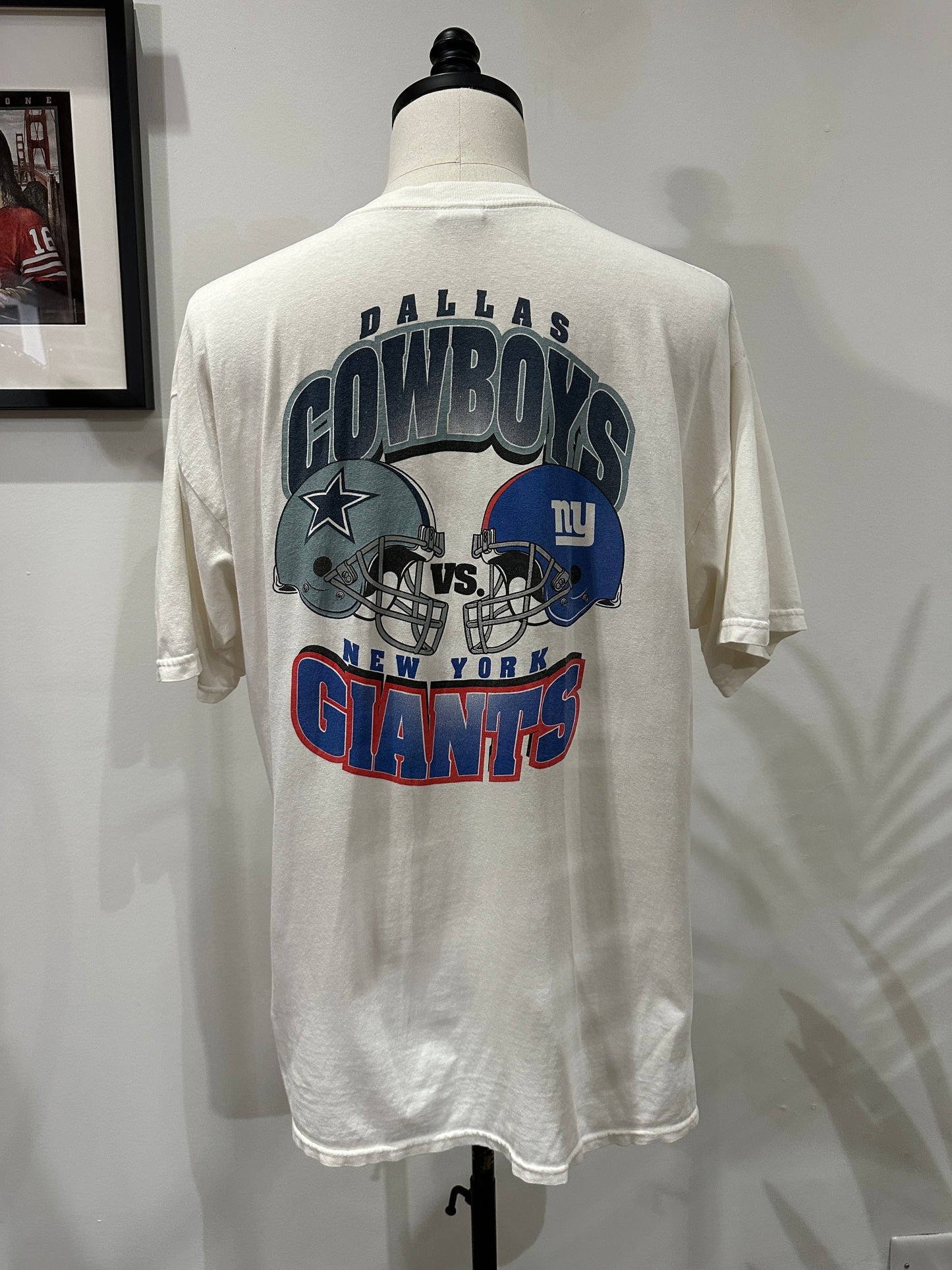 (Mens XL) 90s New York Giants Vs. Dallas Cowboys Shirt