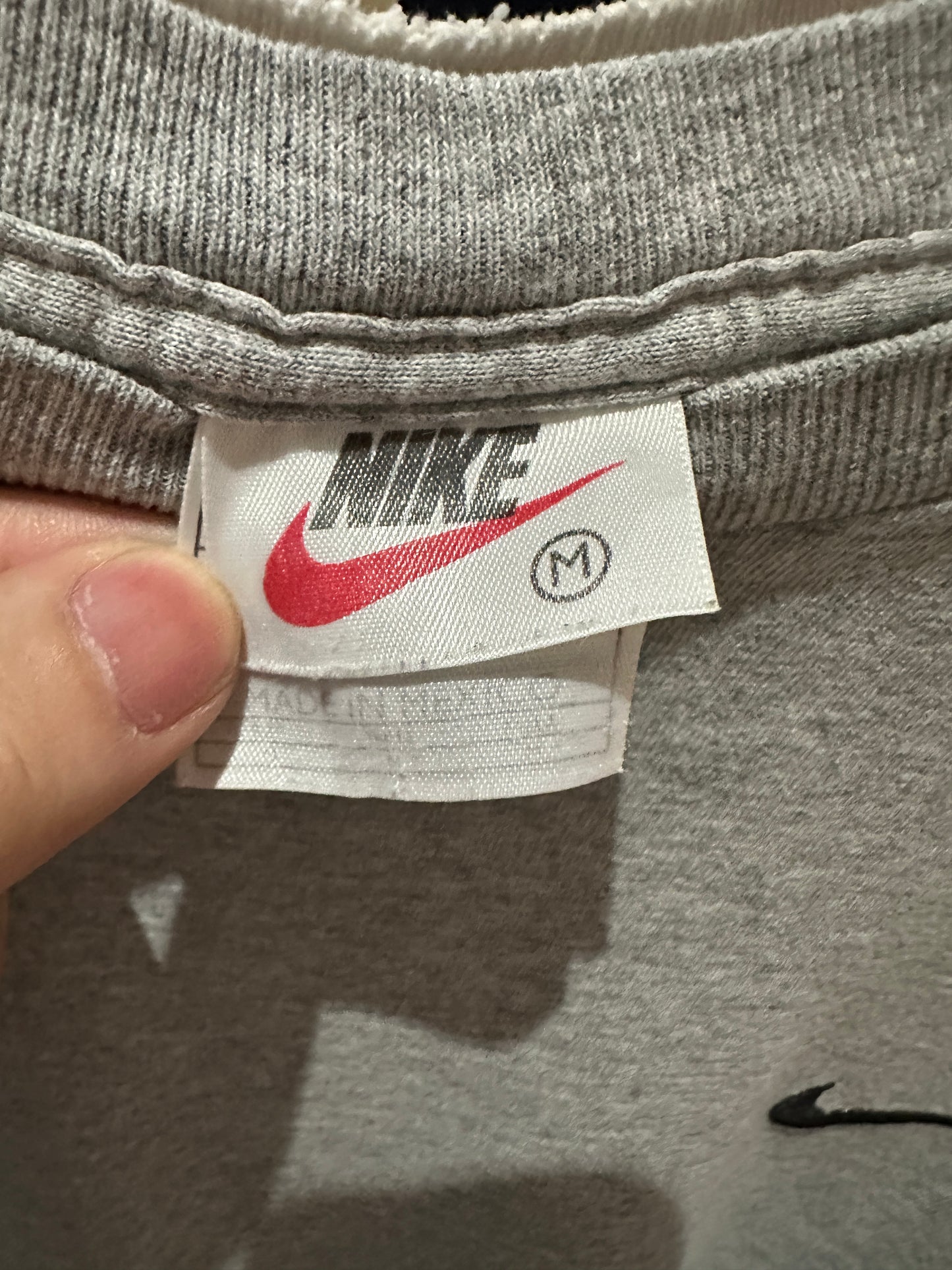 (Mens Medium) 90s Nike Gray Shirt