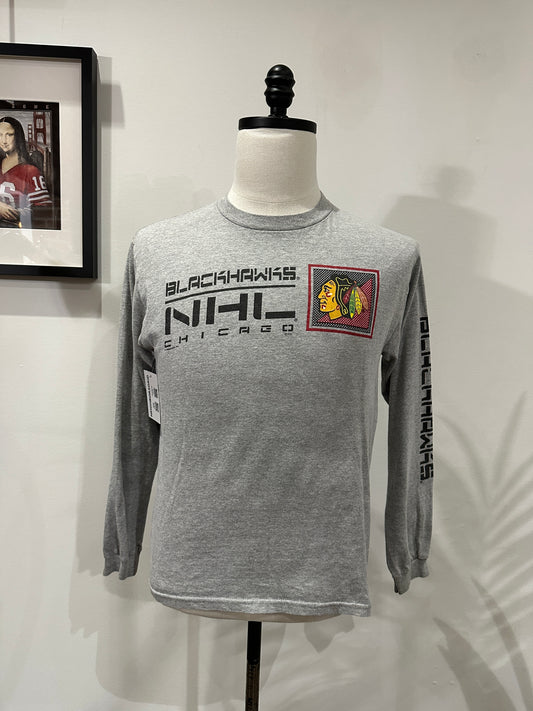 (Kids XL) NHL Chicago Blackhawks Long-Sleeve Shirt