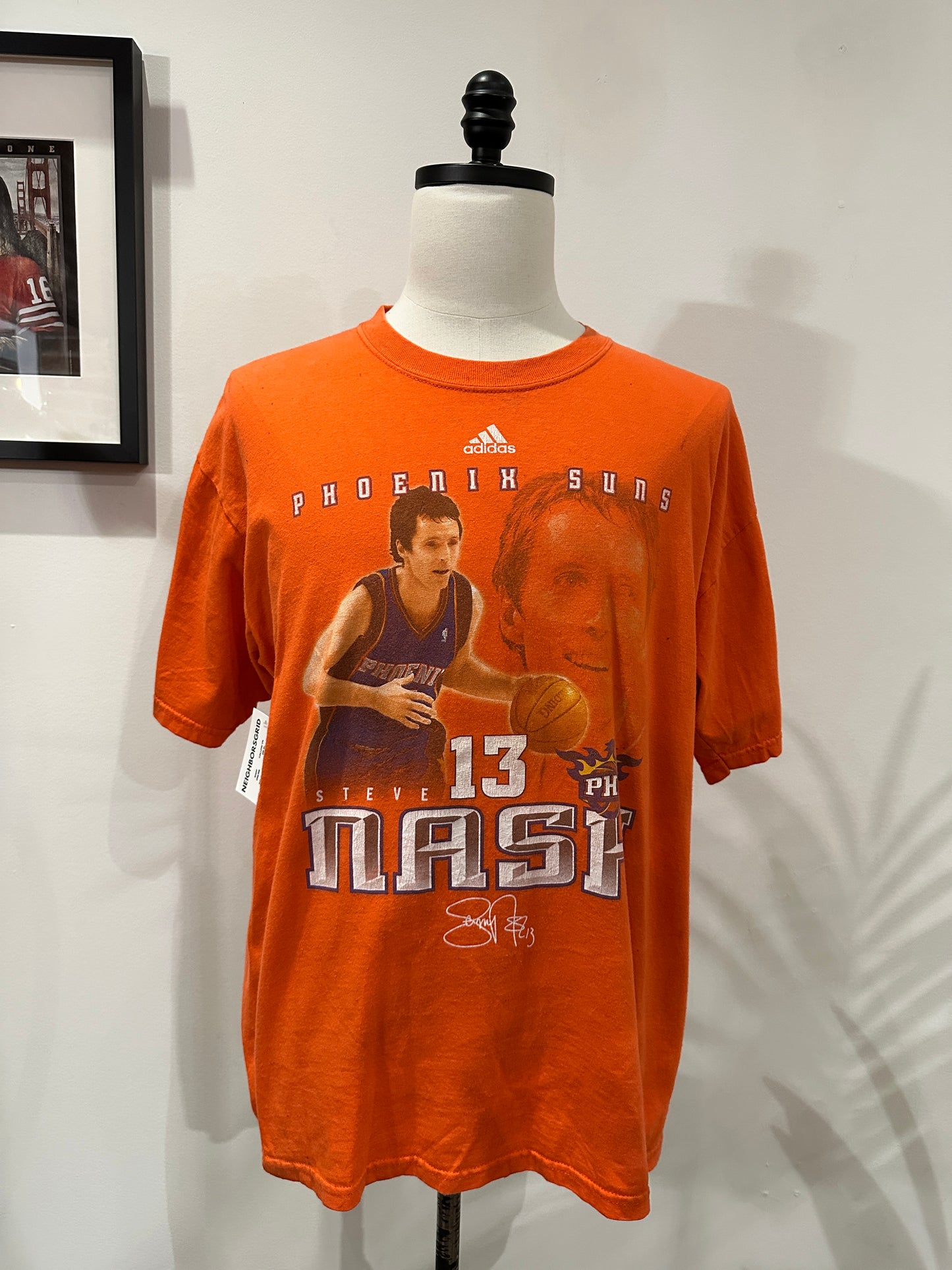 (Mens Large) Adidas Phoenix Sunds 'Steve Nash' Shirt