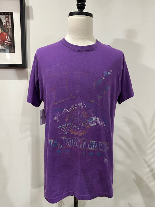 (Mens Large) 90s Utah Jazz Shirt