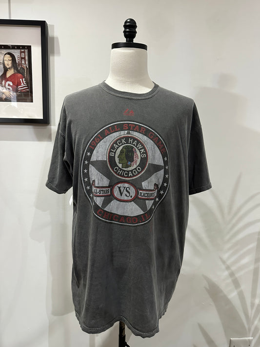 (Mens XL) 90s Chicago Blackhawks Shirt