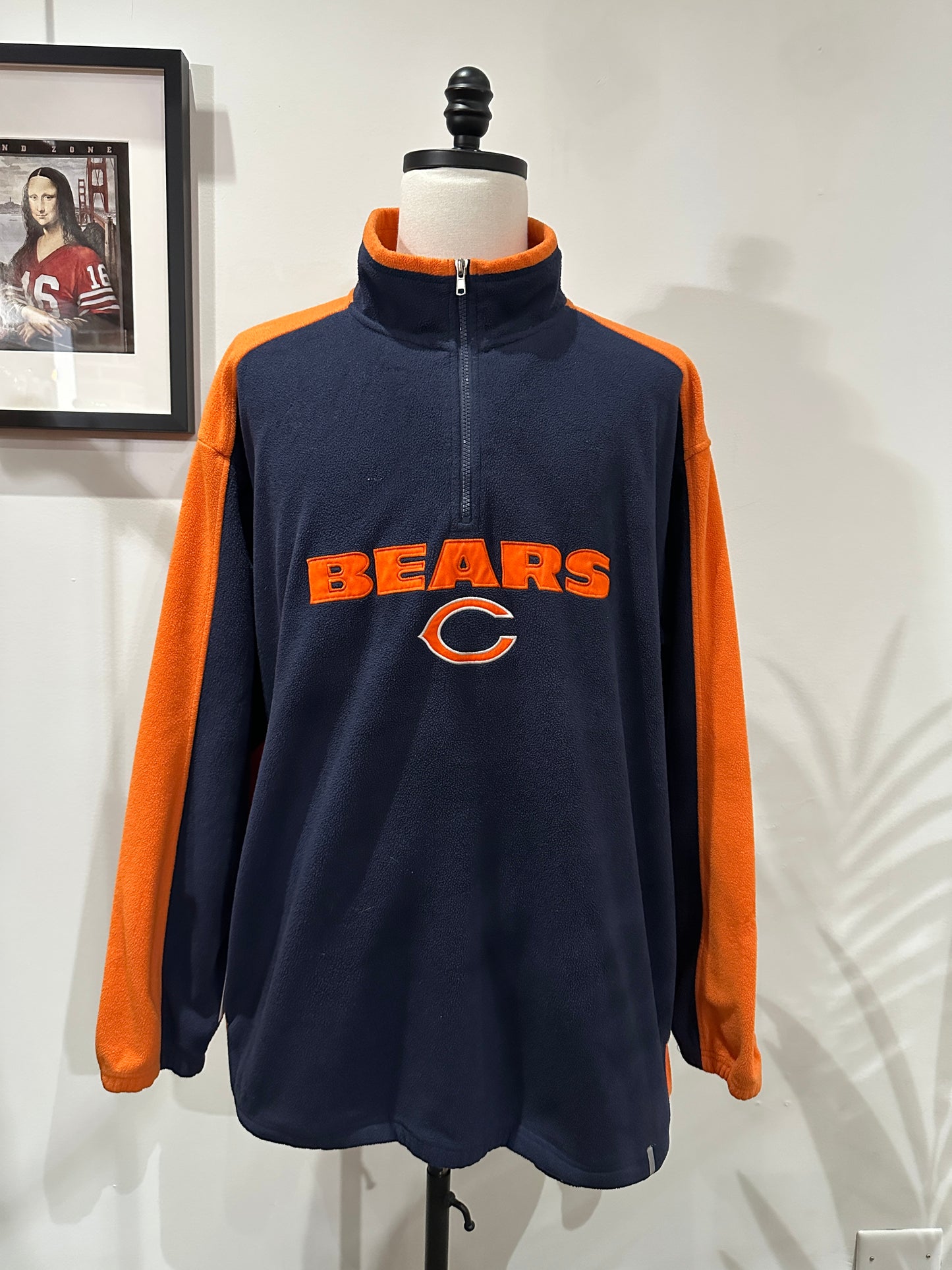 (Mens 2X) NFL Chicago Bears Fleece Sweater