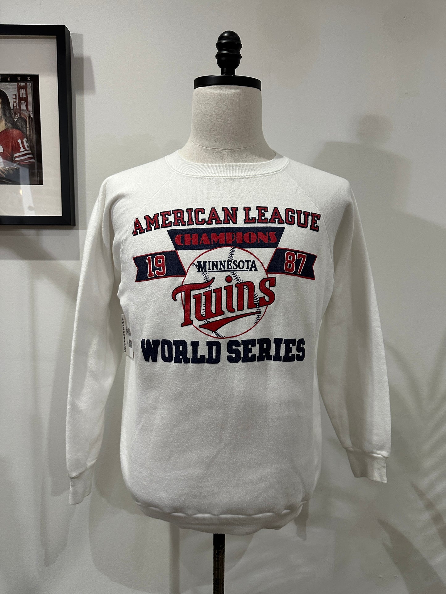 (Mens Large) 1987 Minnesota Twins Sweater