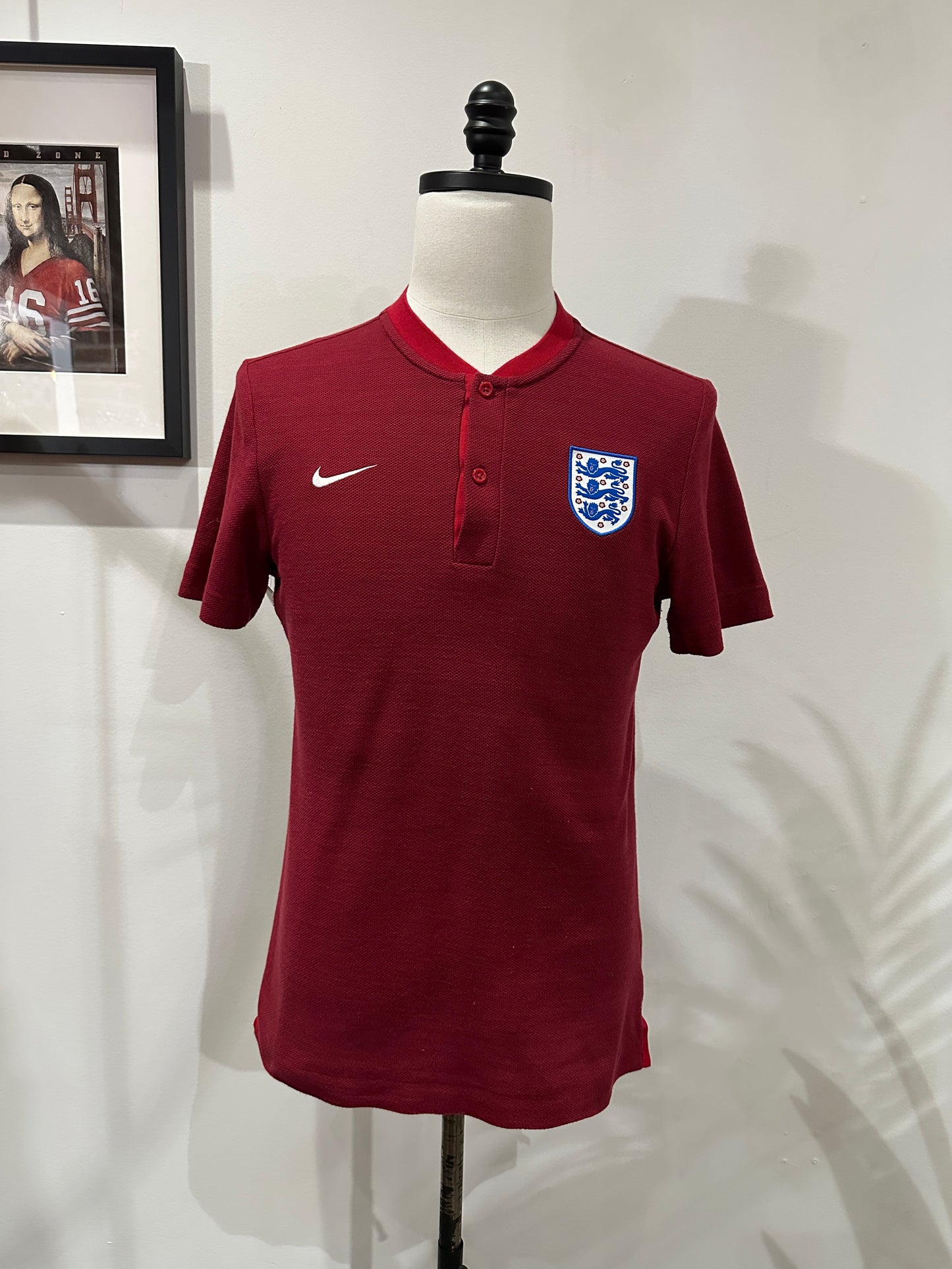 (Mens Medium) Nike England Polo Shirt