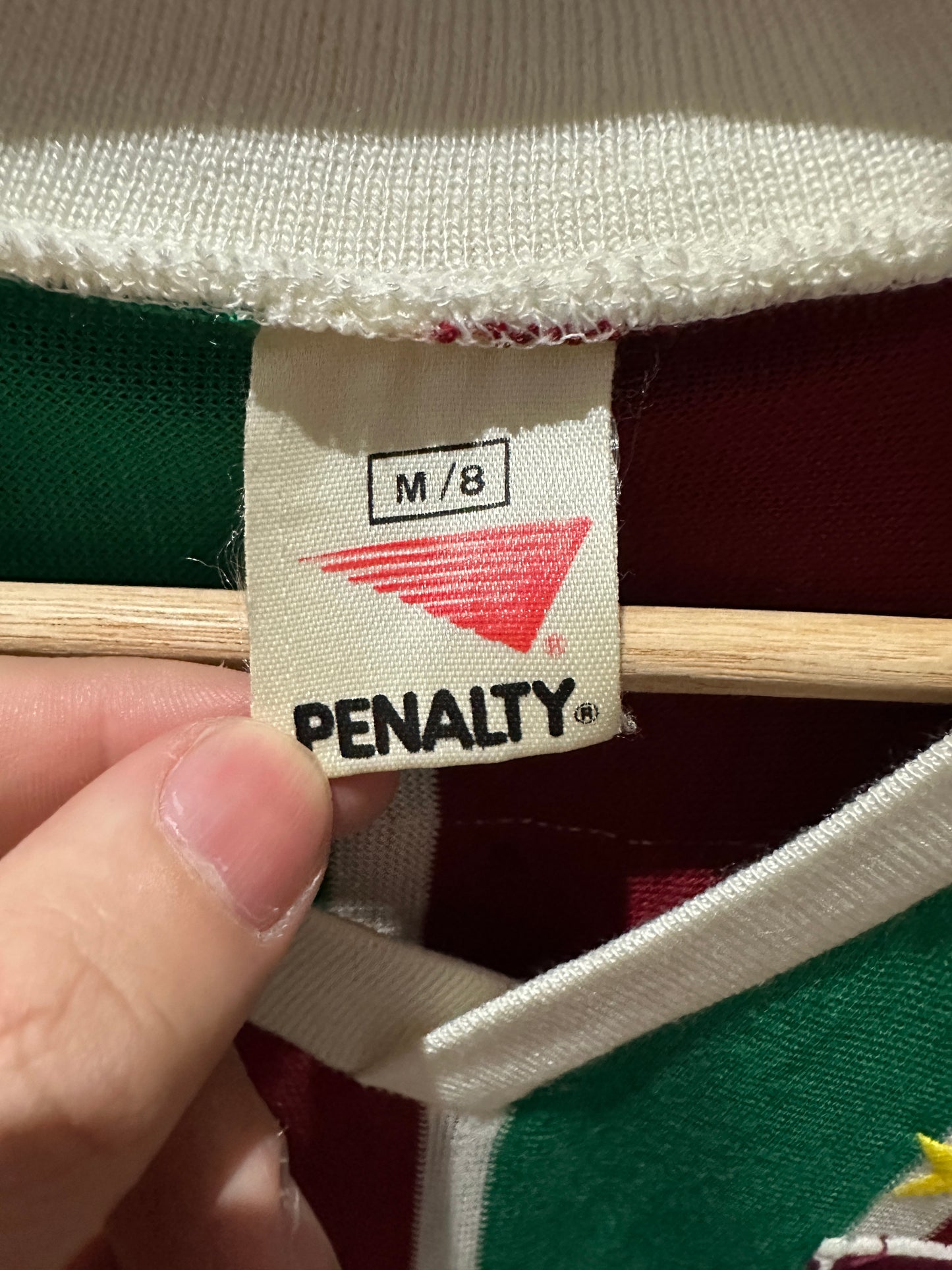 (Mens Small) 80s Fluminense FC Soccer Jersey