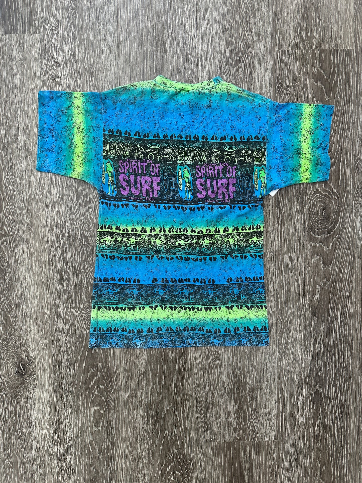(Kids Large) 90s Iguana Don Surf Shirt