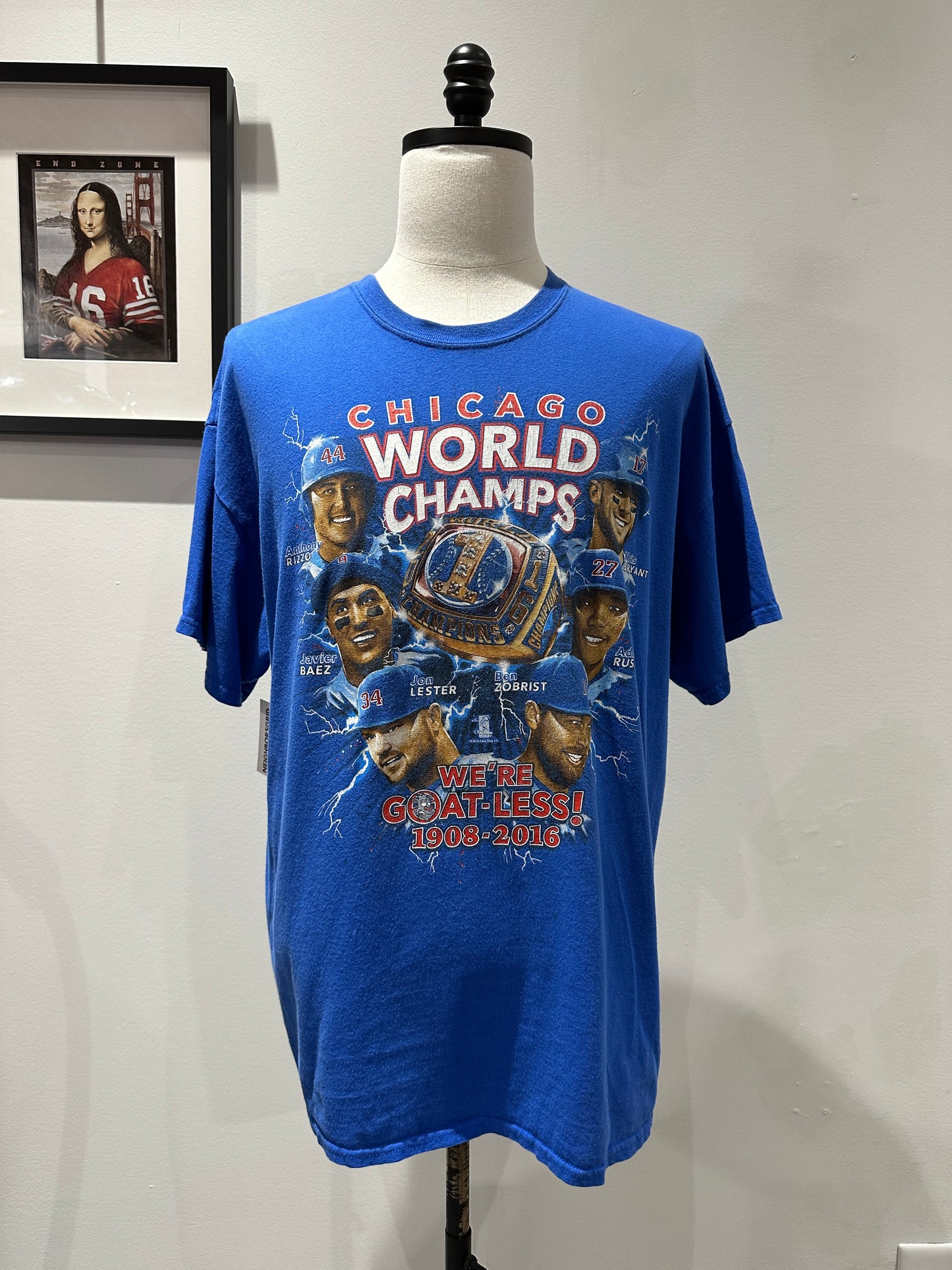 (Mens 2X) 2016 Chicago Cubs World Champs Shirt