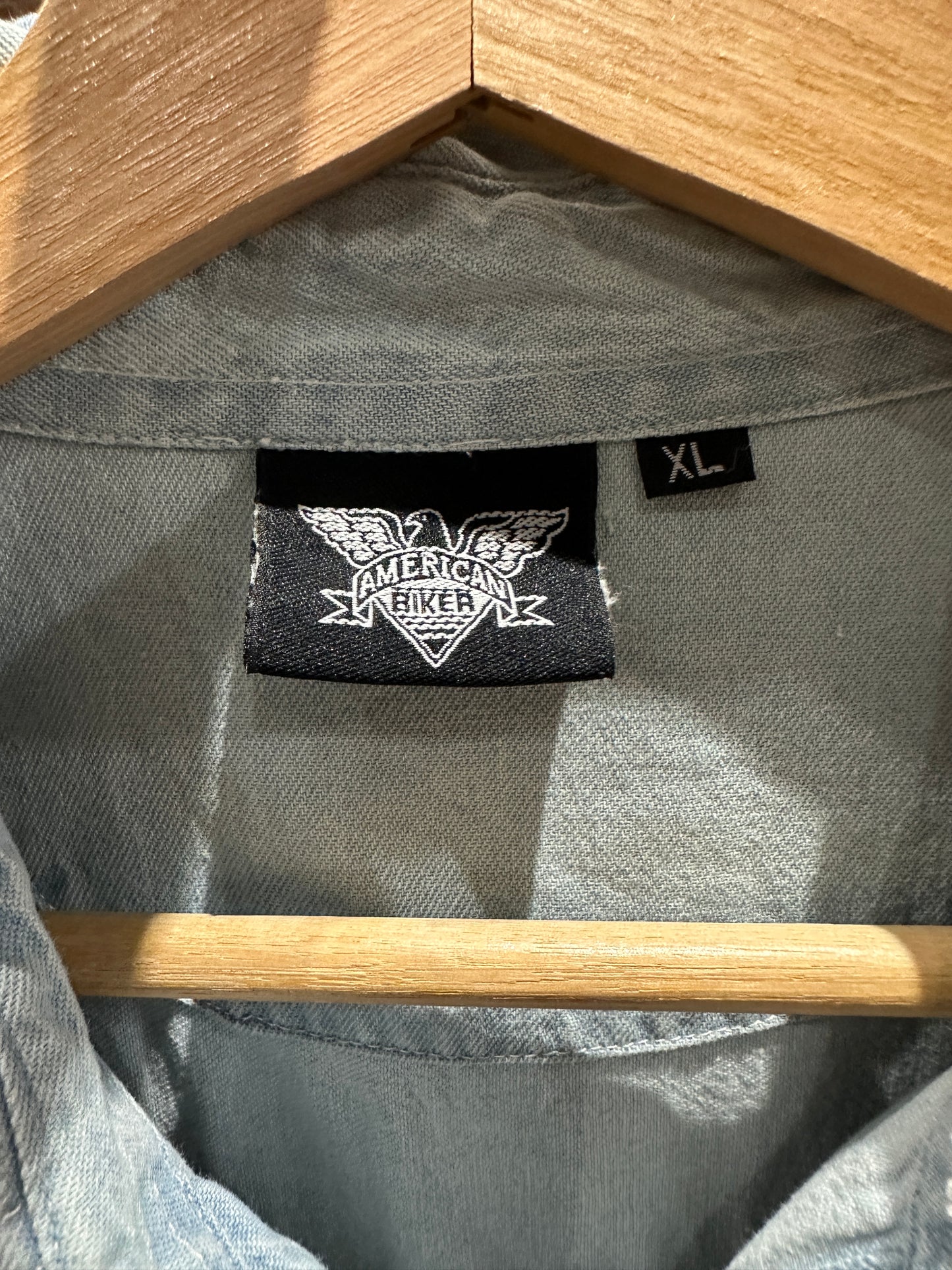 (Mens XL)2002 Sturgis black Hills Valley Denim Vest