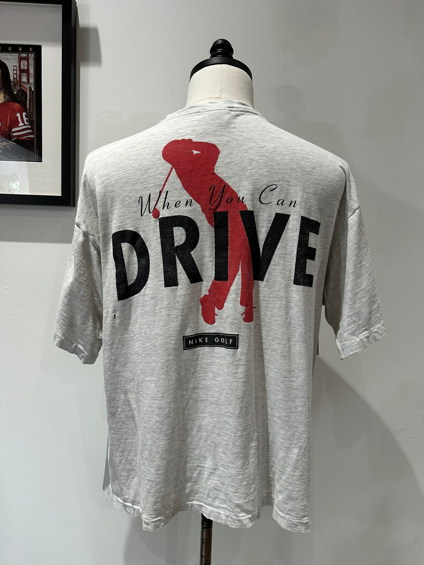(Mens XL) 90s Nike Michael Jordan 'Why Fly?' Shirt