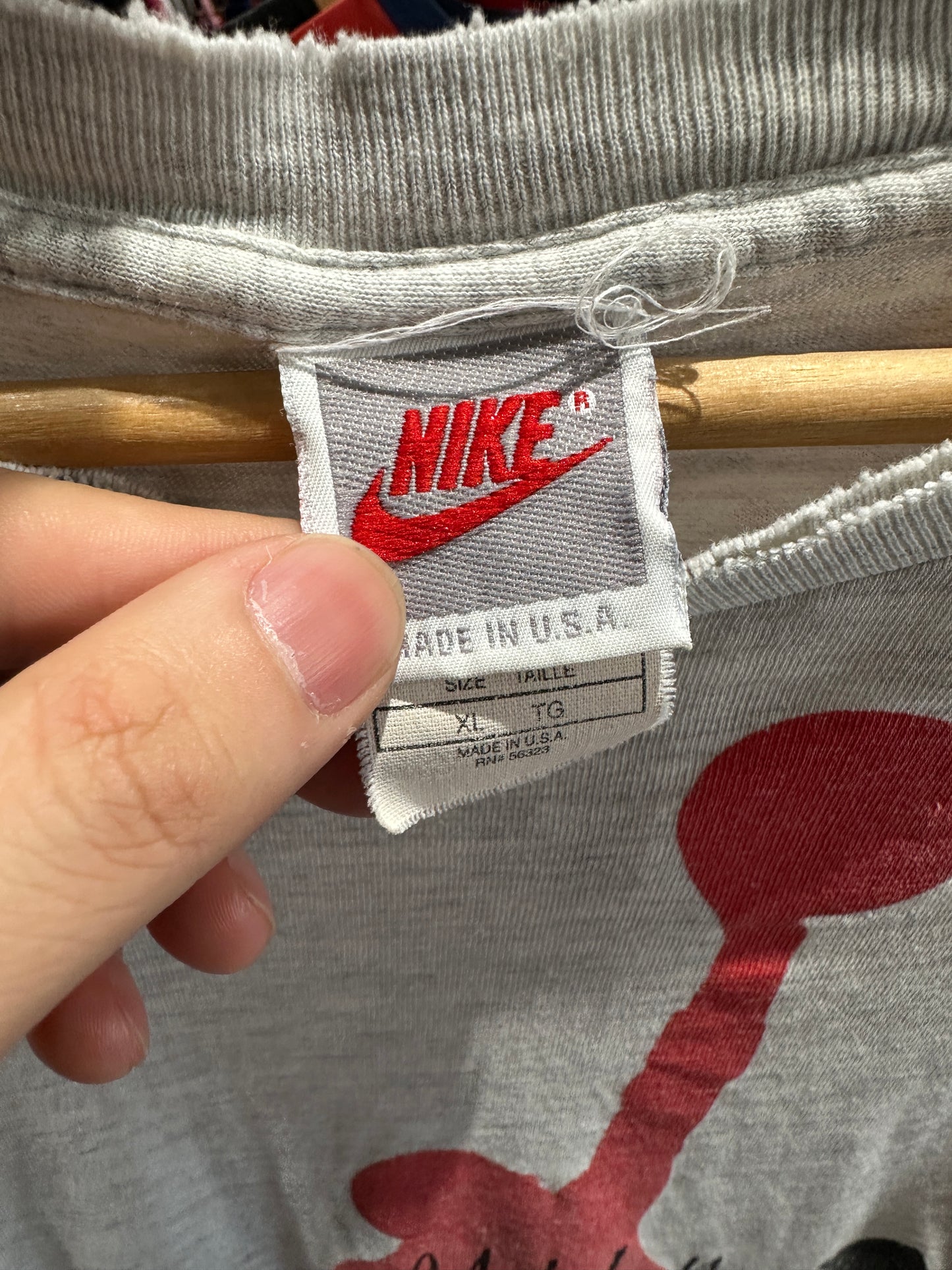 (Mens XL) 90s Nike Michael Jordan 'Why Fly?' Shirt