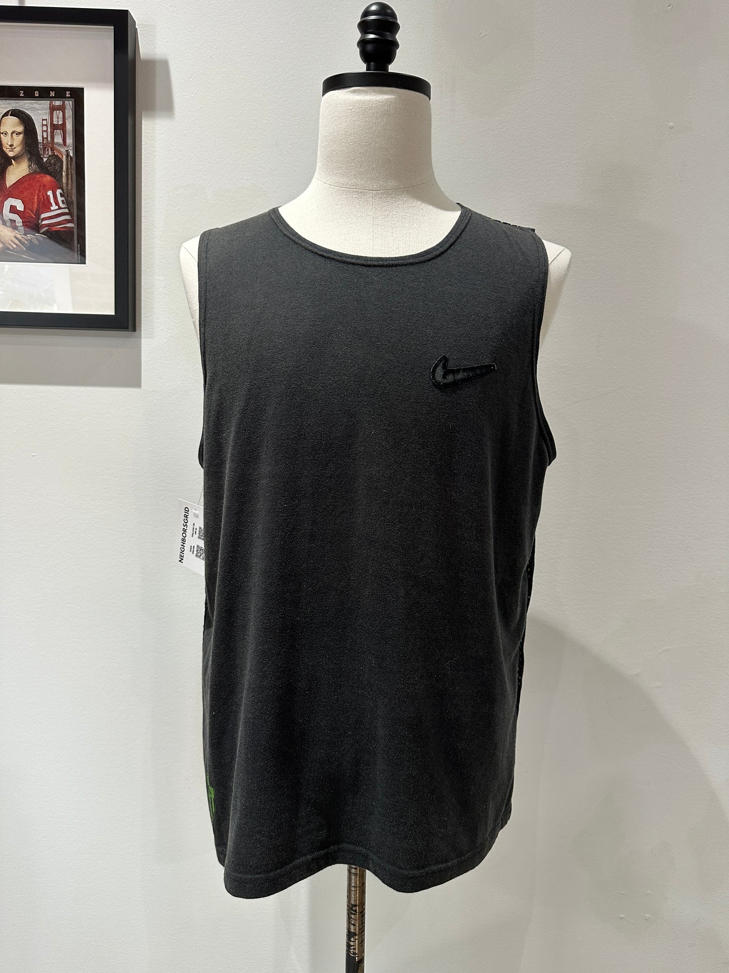 (Mens XL) 90s Nike Basketball Mesh Shirt