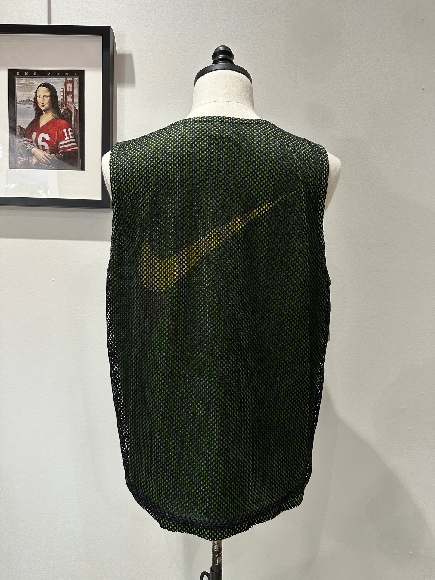 (Mens XL) 90s Nike Basketball Mesh Shirt