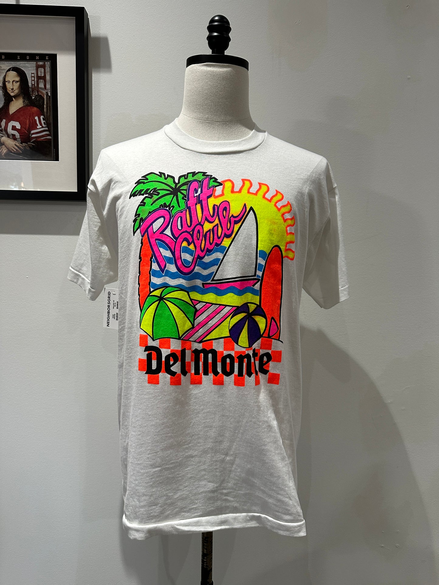 (Mens XL) 90s Raft Club Multicolor Shirt