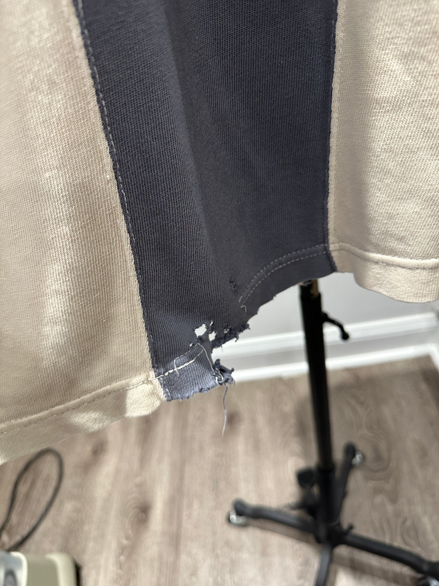 (Mens 2X) Croft & Barrow Gray Rugby Shirt