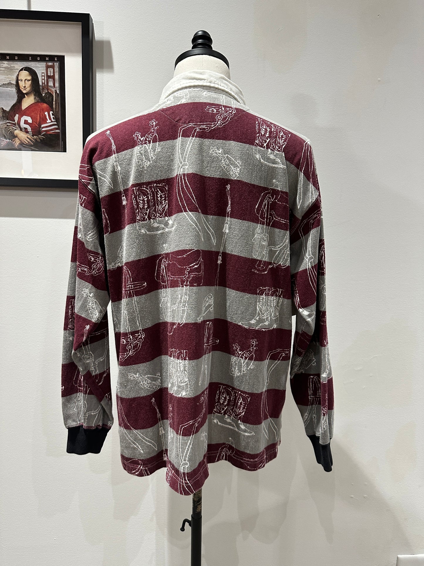 (Mens XL) Roper 'Cowboy' Rugby Shirt