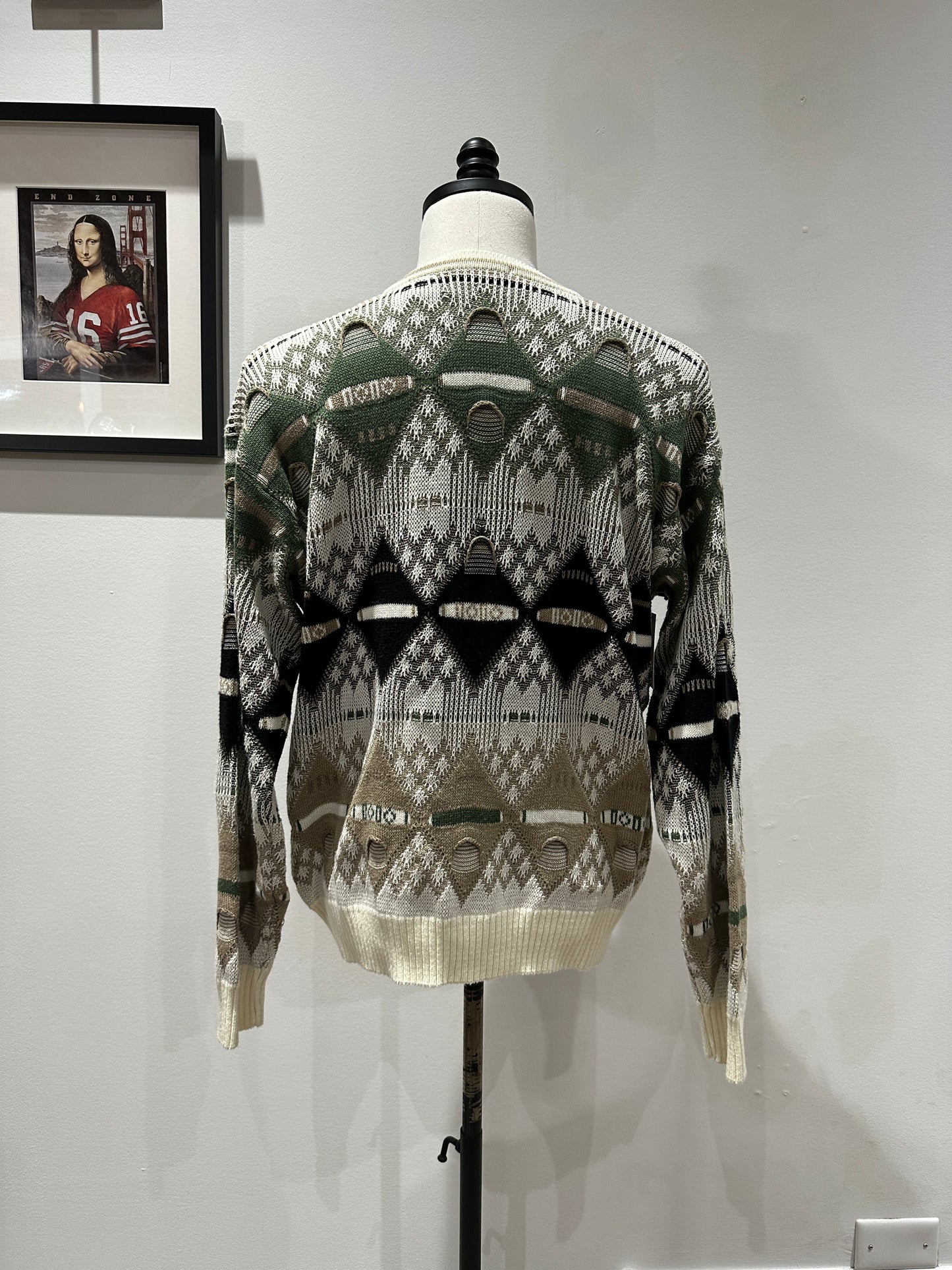(Mens Medium) Bachrach Knitted Cardigan