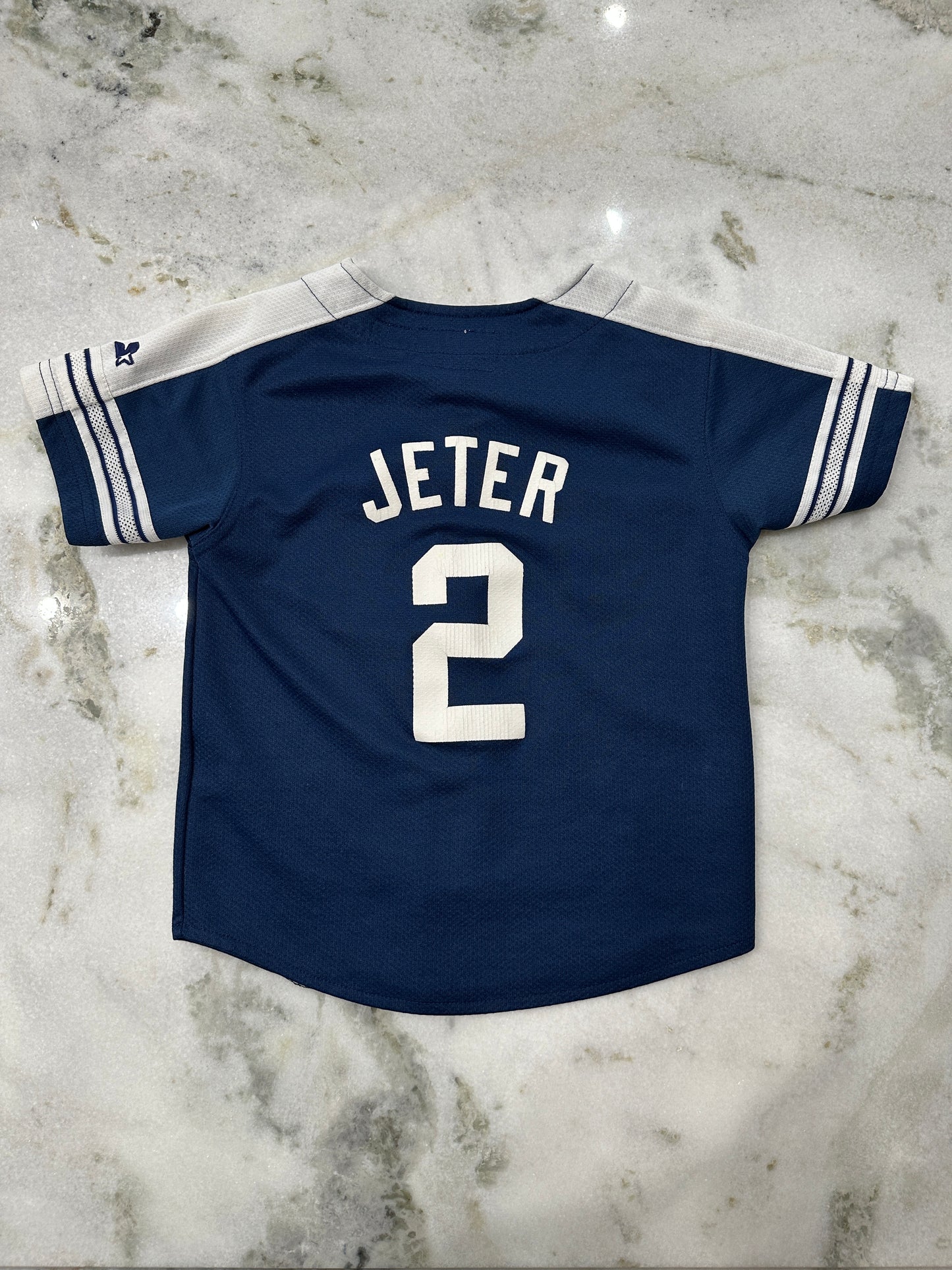 (Kids Small) 90s New York Yankees 'Derek Jeter' Jersey
