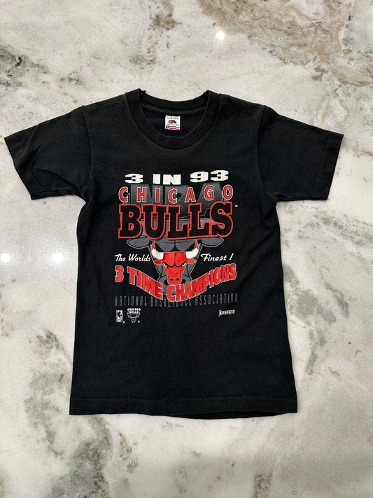 (Kids Large 14-16) 1993 Chicago Bulls Champ Shirt