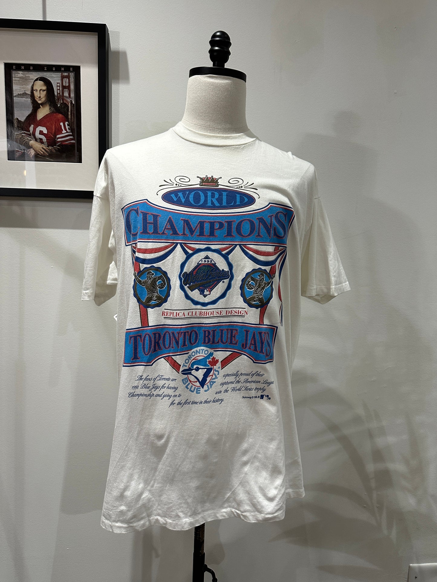 (Mens XL) 1992 Toronto Blue Jays Champs Shirt