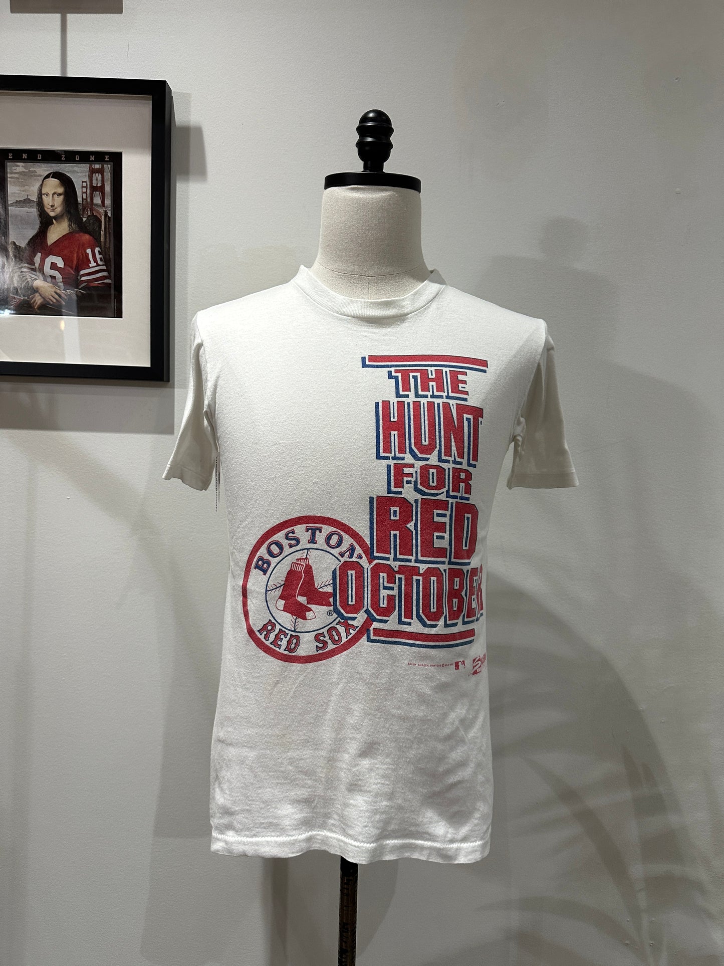 (Mens Small) 1990 Boston Red Sox 'Red October' Shirt