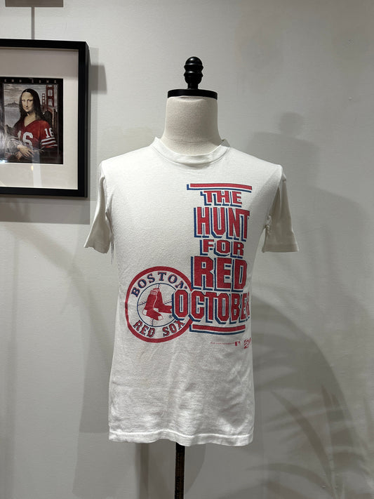 (Mens Small) 1990 Boston Red Sox 'Red October' Shirt